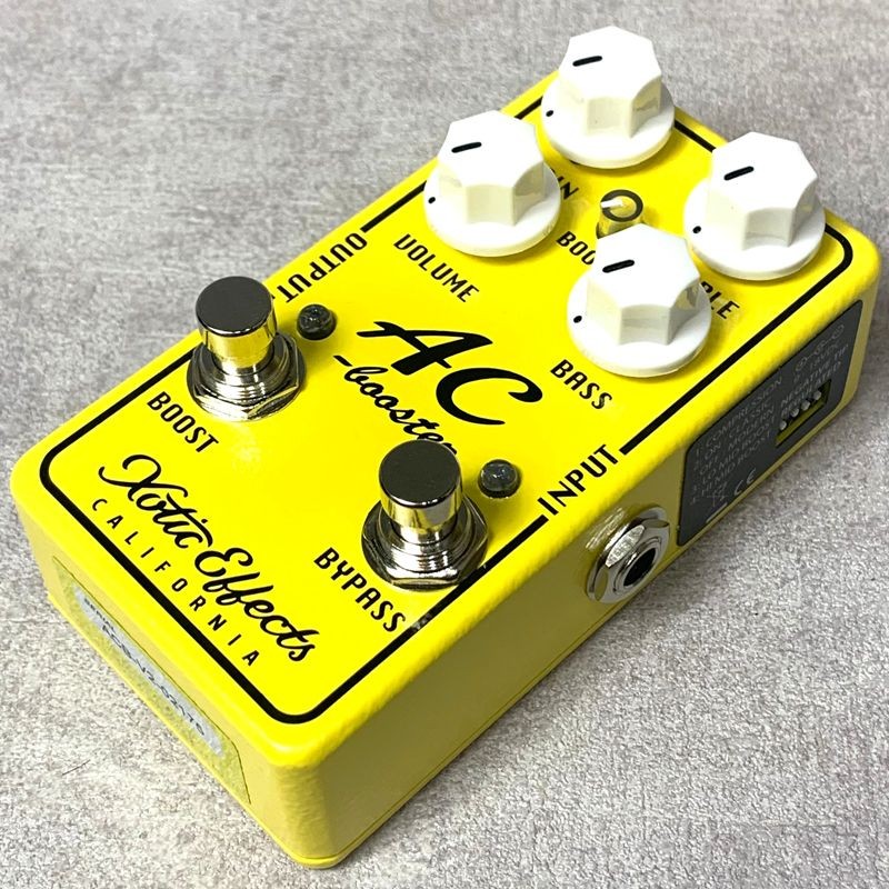 Xotic AC Booster V2 Overdrive Effector Yellow