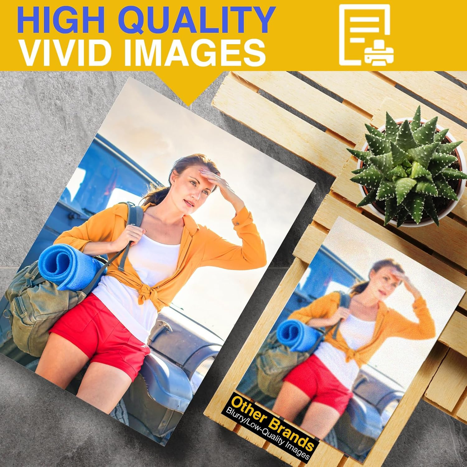 Printable Magnetic Paper,Non Adhesive,12 Mils Thick Magnet Glossy Sheets for Ink