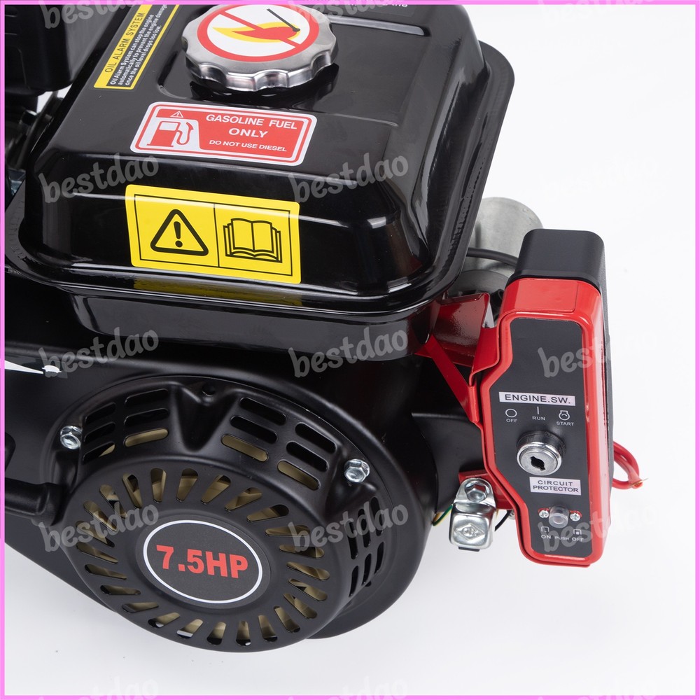 212CC Electric Start Horizontal Engine 4-Stroke 7.5HP Go Kart Gas Engine