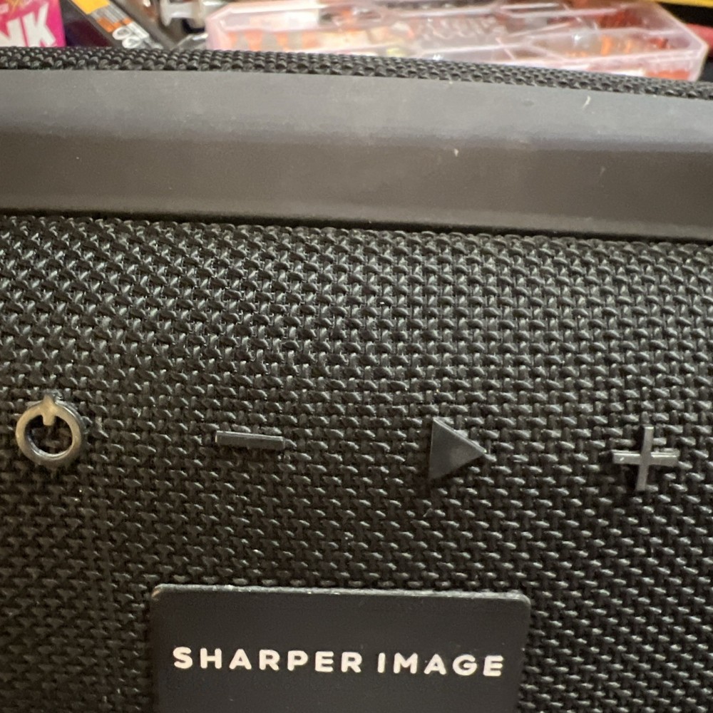 Sharper Image SBT727 Bluetooth Wireless Speaker Subwoofer Portable