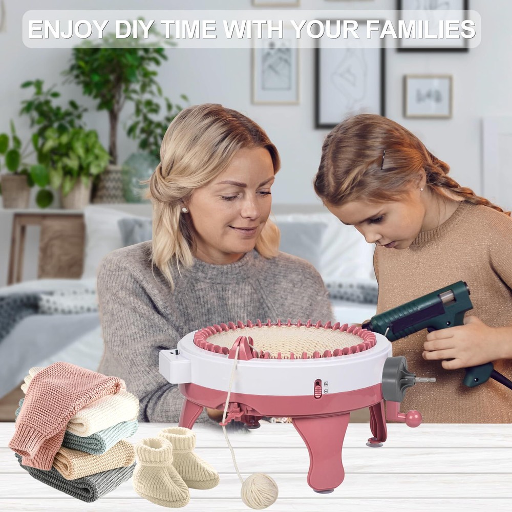 Knitting Machine Adapter Quick Knit Replaceable Crochet Machine Adapter with ...