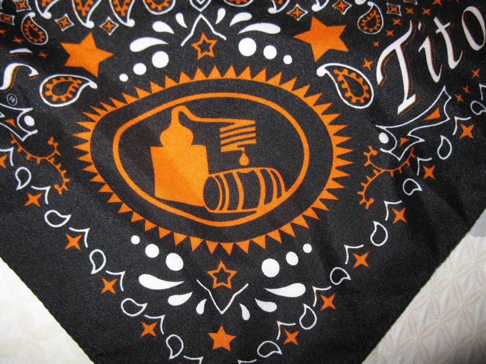 Tito's Vodka Handkerchief preowned