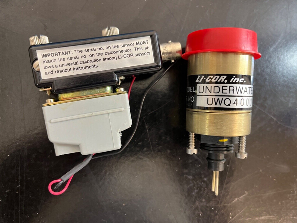 LI-COR LI-185B Quantum/Radiometer/Photometer + Underwater Sensor UWQ