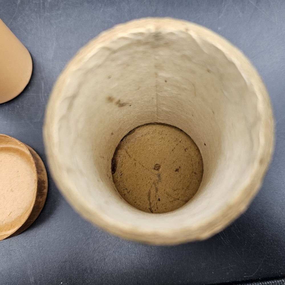 Edison Brown Wax Cylinder Record
