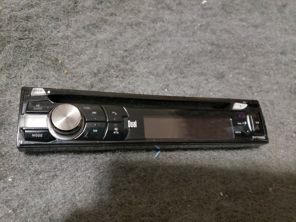 DUAL DV735MB FACE PLATE ONLY TESTED