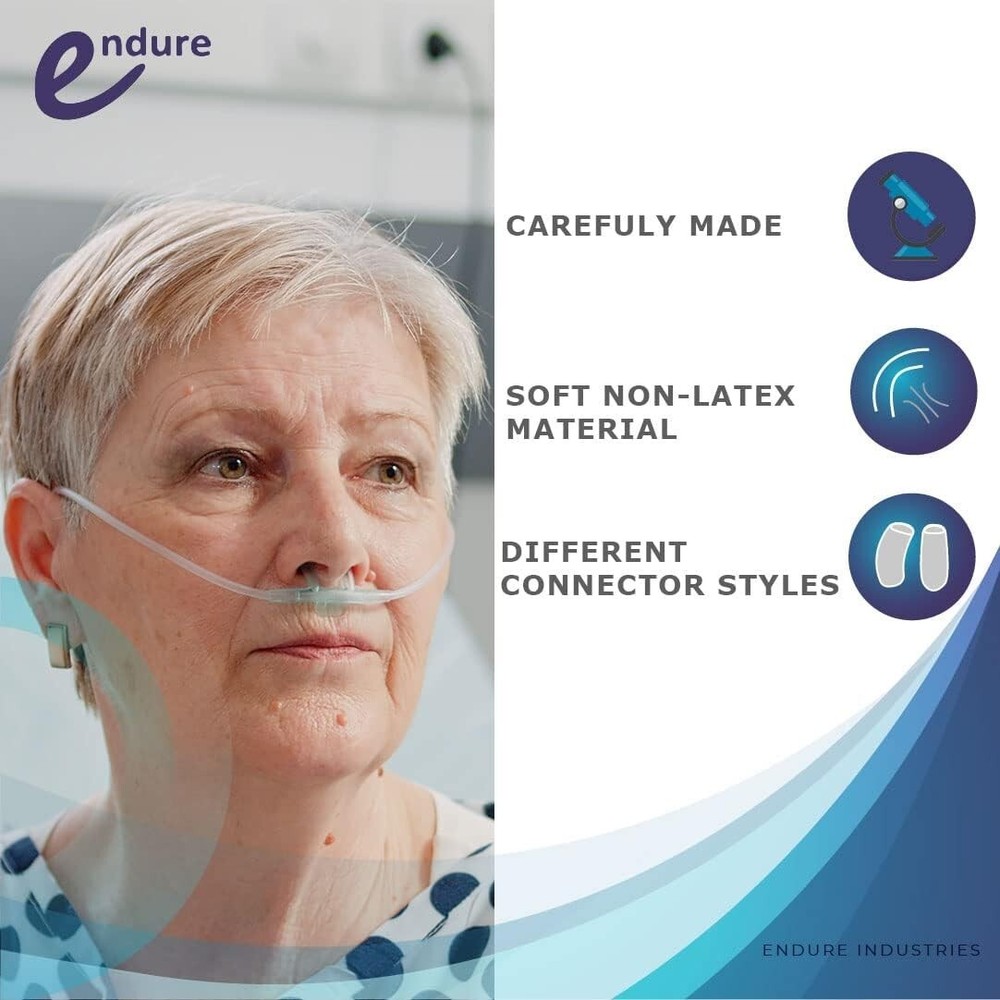 Endure ETCO2 Sampling Nasal Cannula, Pack of 5