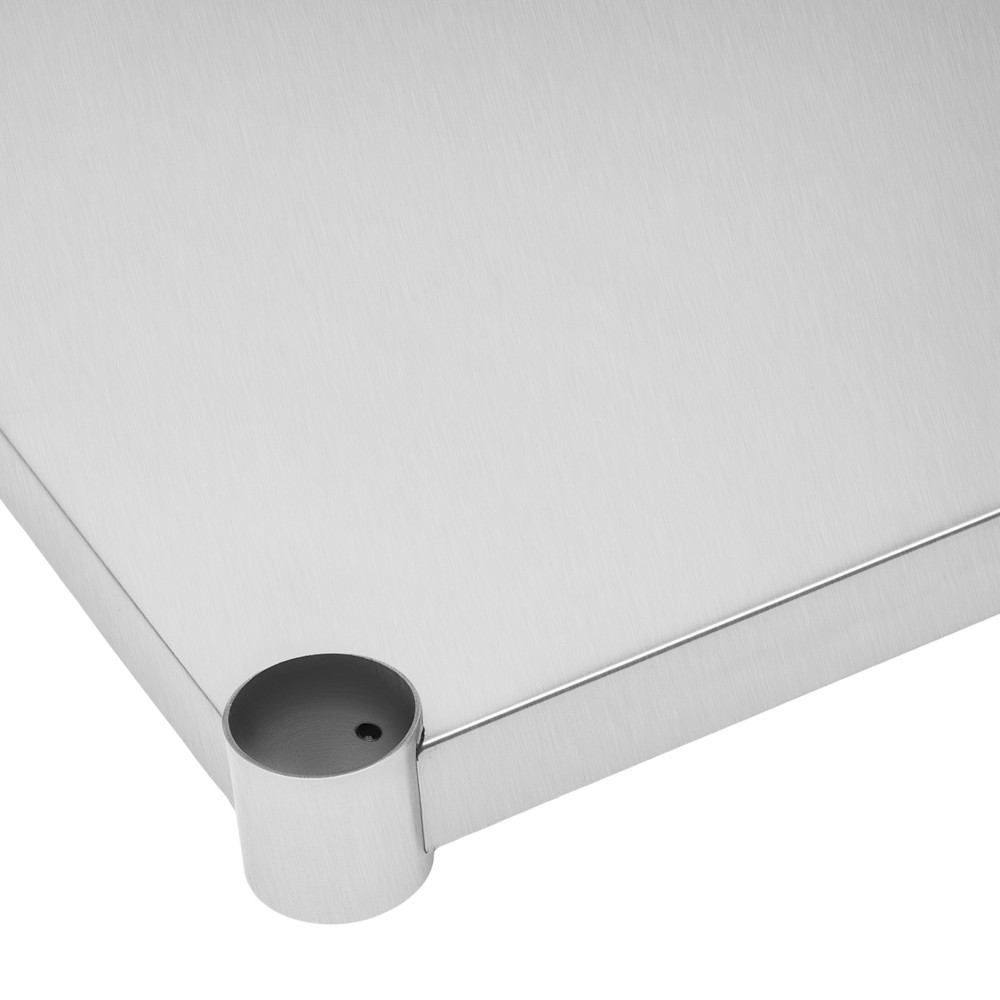 Work Table Under Shelf Stainless Steel Adjustable Lower Shelf for DuraSteel
