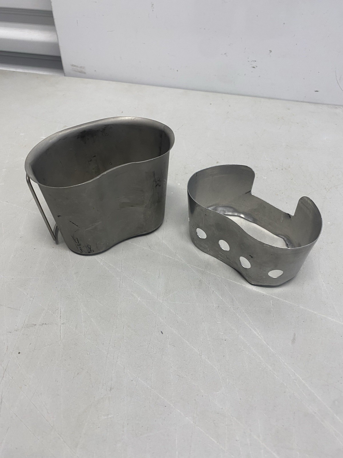 Genuine USGI Military Issued Canteen Cup & Stove