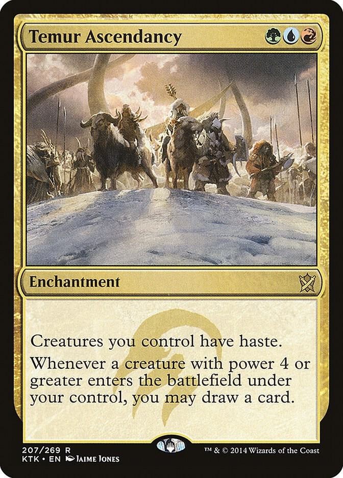 x1 Temur Ascendancy x1 MTG Shadowmoor Magic The Gathering