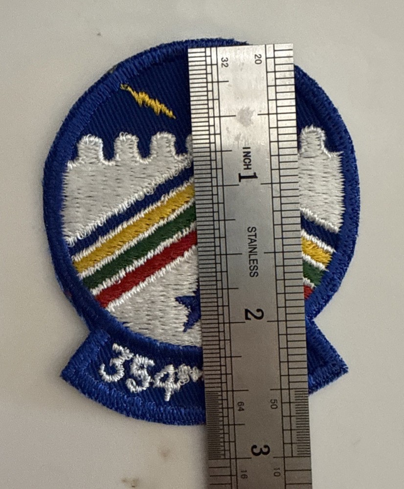 USAF Air Force Patch: 354th Electronics Maintenance Squadron - 2 1/4"