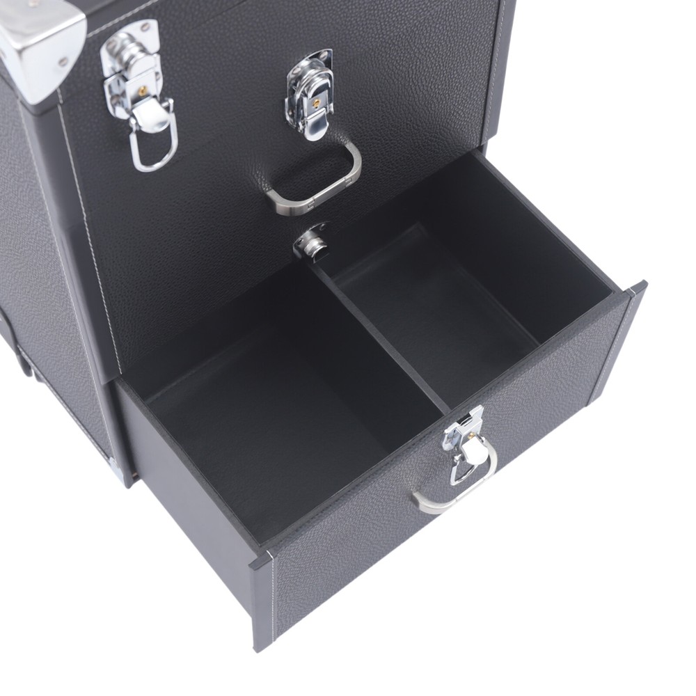 Multi-Layer Cosmetic Case Nail Tattoo Rolling Multi-function Trolley Suitcase