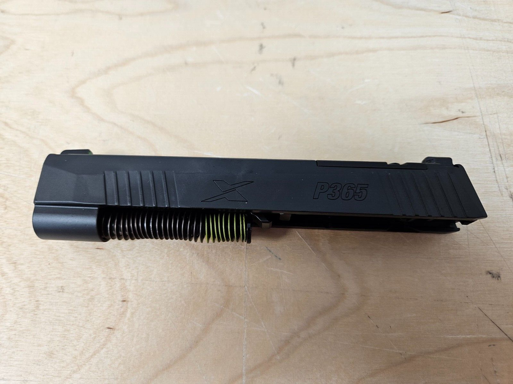 Complete P365XL Slide Assembly 9mm Optic Cut