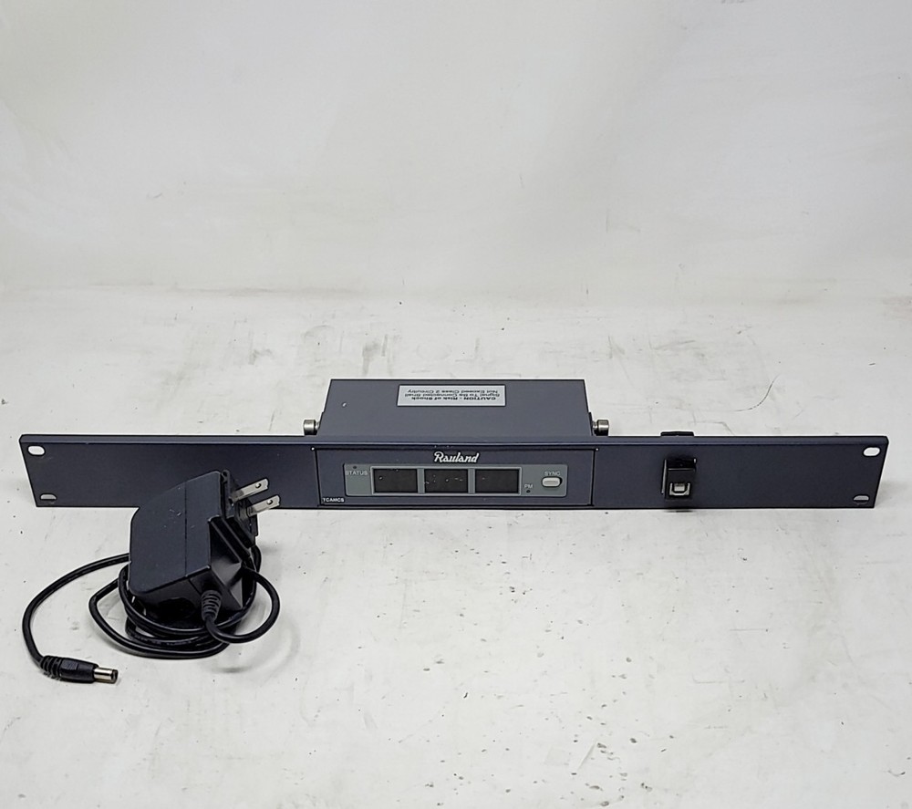RAULAND TCAMCS e130982 Digital Clock with Rackmount