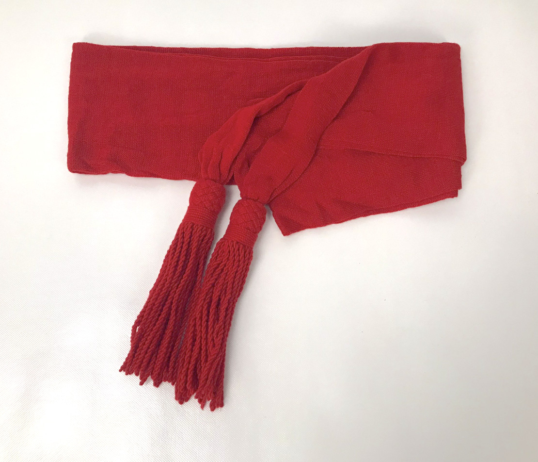 Red Wool Sash - Civil War NCO - Reenactment
