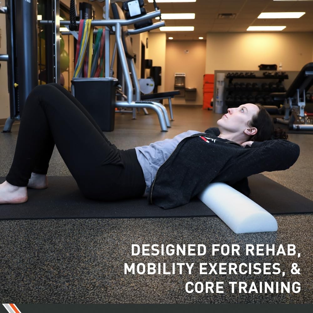 Half Foam Rollers, 6 x 36-Inch