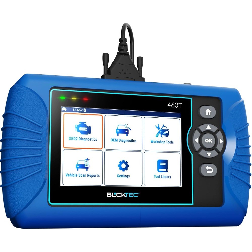 BLCKTEC 460T OBD2 Scanner Car Code Reader Engine ABS SRS Transmission Tool