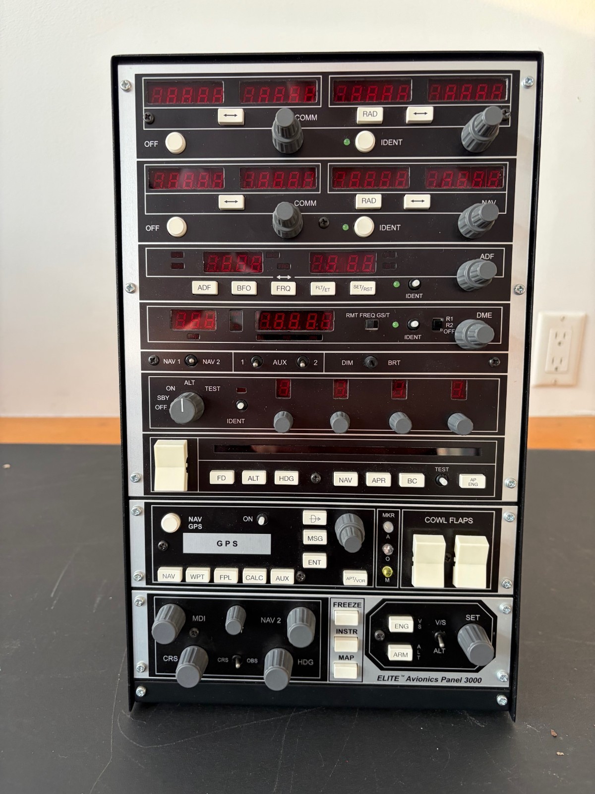 🔥 Precision Flight Controls Cirrus II Flight Simulator Console + MORE!!!