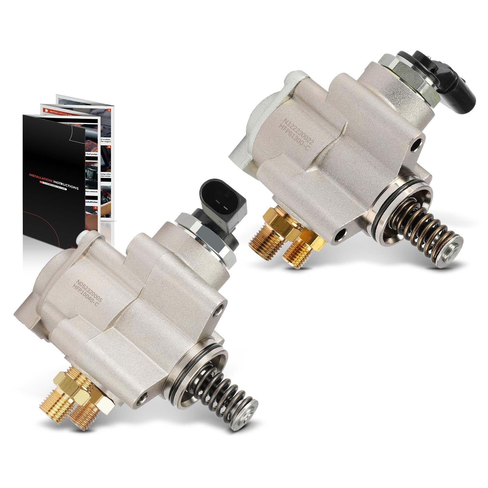 2x Left & Right Side High Pressure Fuel Pump for Audi Q7 RS4 Volkswagen Touareg