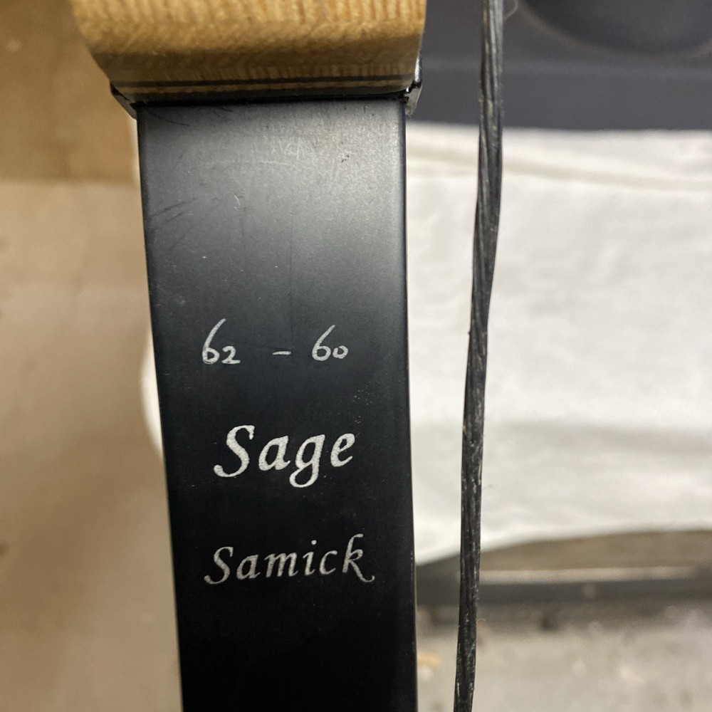 Samick Sage RH 60 lb Recurve Bow