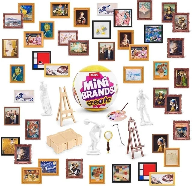 Zuru 5 Surprises Mini Brands Create MASTERPIECES Series 1 *YOU PICK* Comb.Ship