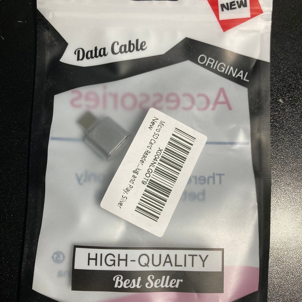 USB-C to Micro SD Card Reader Adapter for iPhone, Mini USB C to Micro SD/TF Card