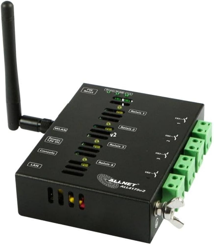 ALLNET MSR IO control panel ALL4175v2 network switchgear 4compartmenti relay 230