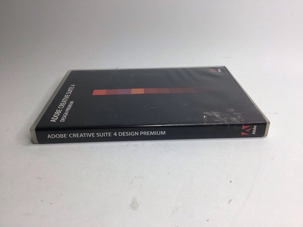 Adobe Creative Suite 4 Design Premium For MAC DVD Version Serial# Preowned