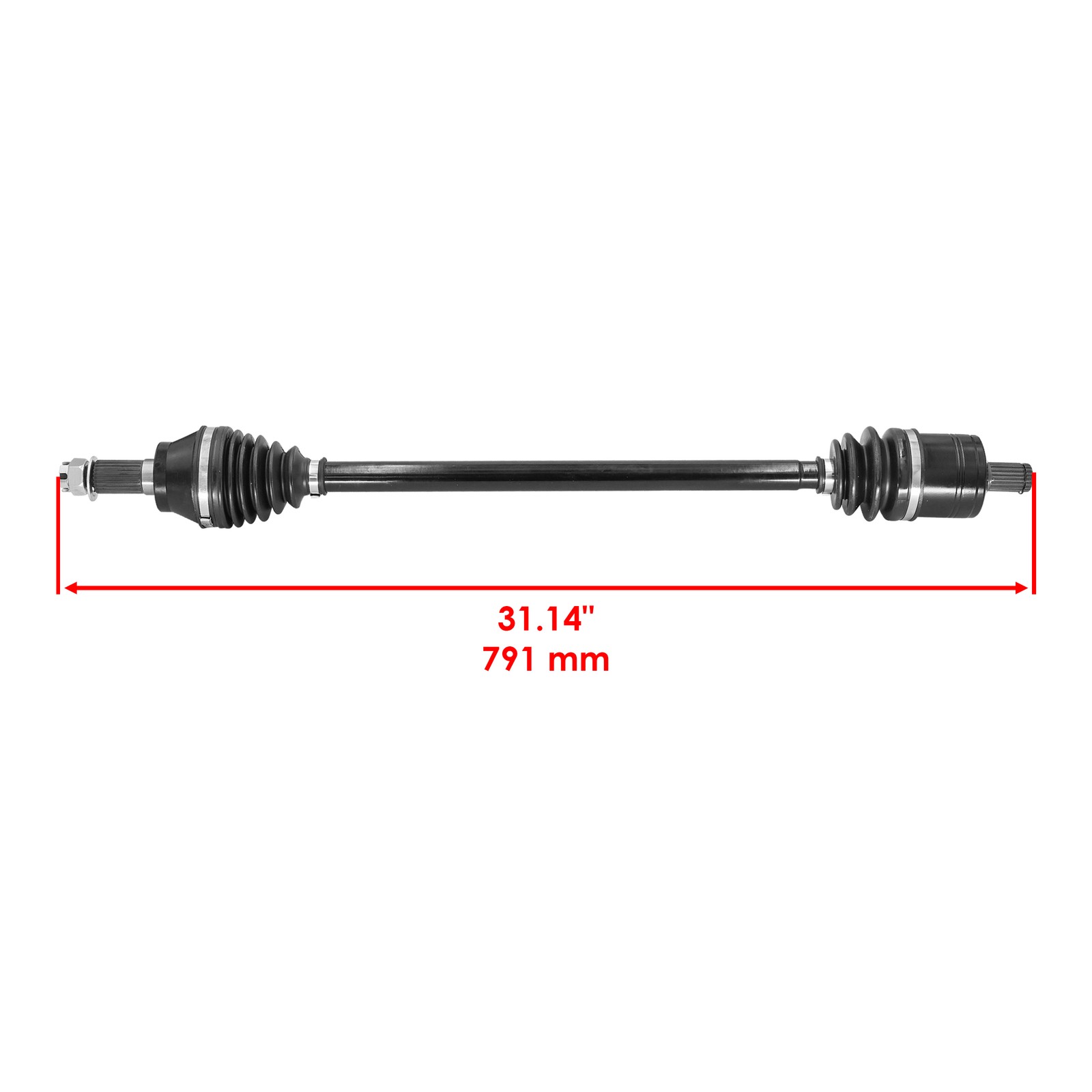 Front Left & Right CV Joint Axle For Polaris RZR XP 4 1000 2016-2017 2019-2023