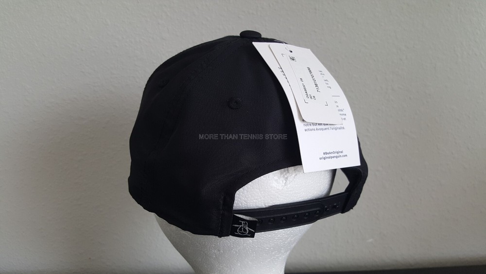 Penguin Hat Core Golf Cap Black