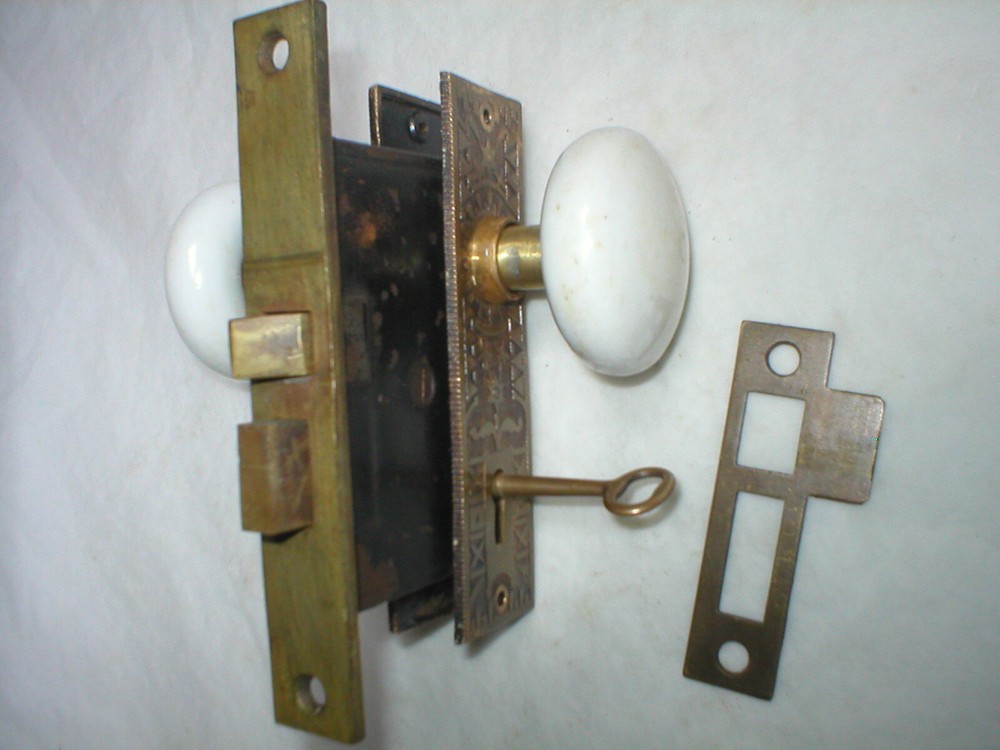 Antique Victorian Era Door Hardware