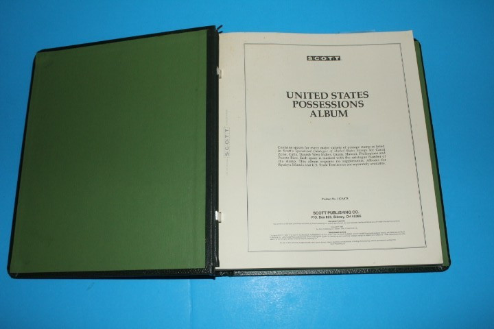 US Possessions Scott Specialty Green Album Pages Dustcase BlueLakeStamps GREAT