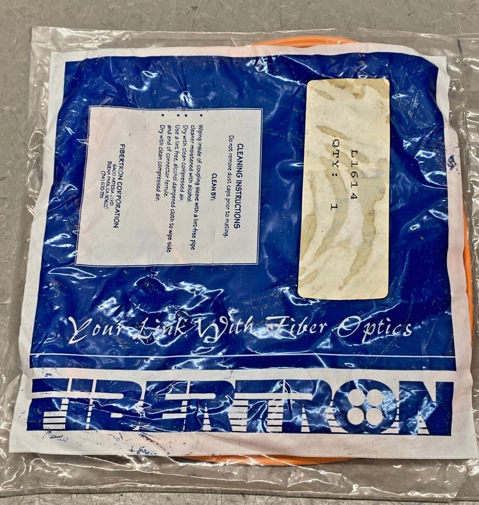 Fibertorn L1614 Fiber Optic Cable Assembly 3m
