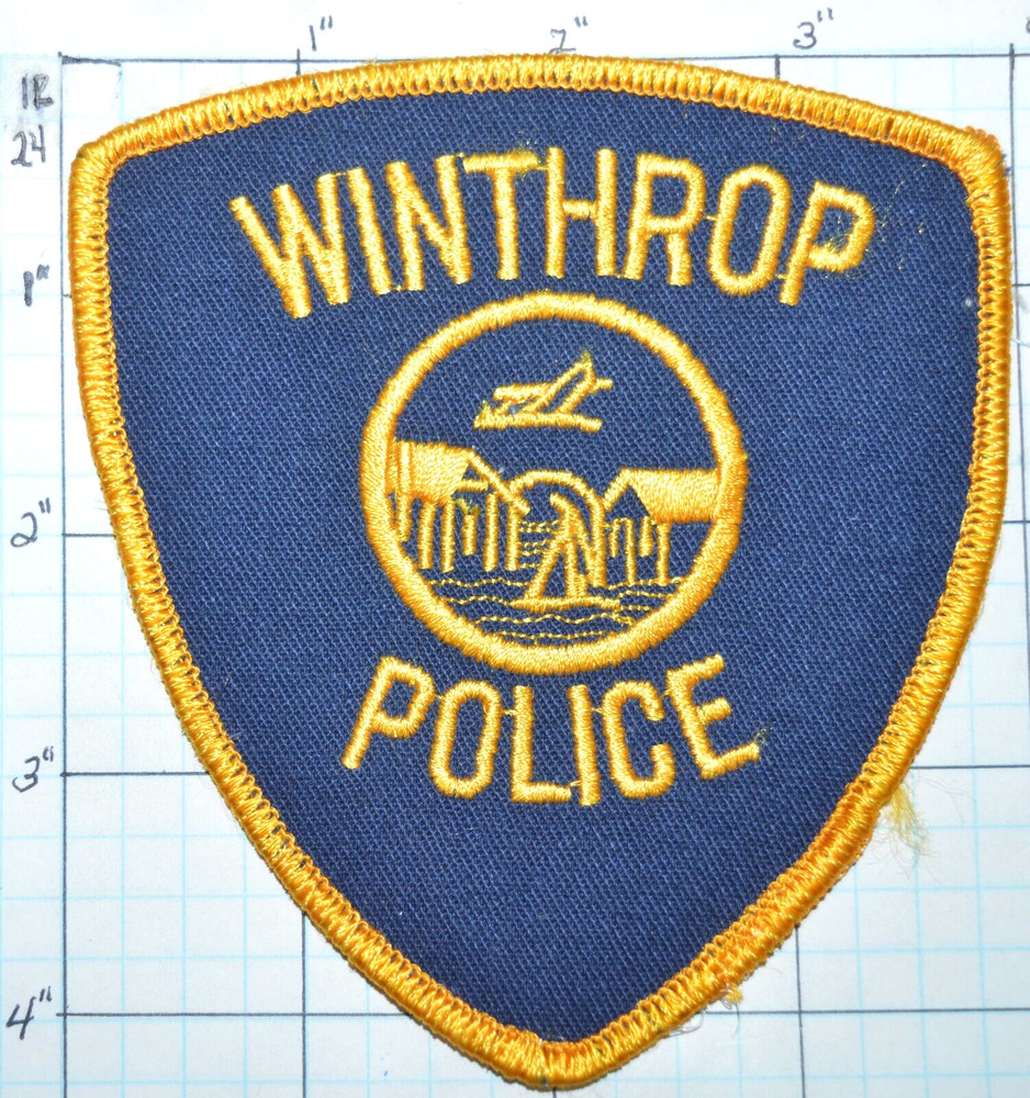 MASSACHUSETTS, WINTHROP POLICE DEPT PATCH
