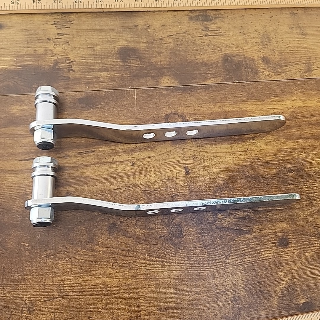 Teeter Hang Ups Inversion Table Replacement 3 Hole Hinges Pair EP 560 OEM Parts