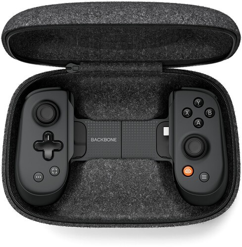 Mobile Gaming Accessory: Backbone Carrying Case - Black [New ]