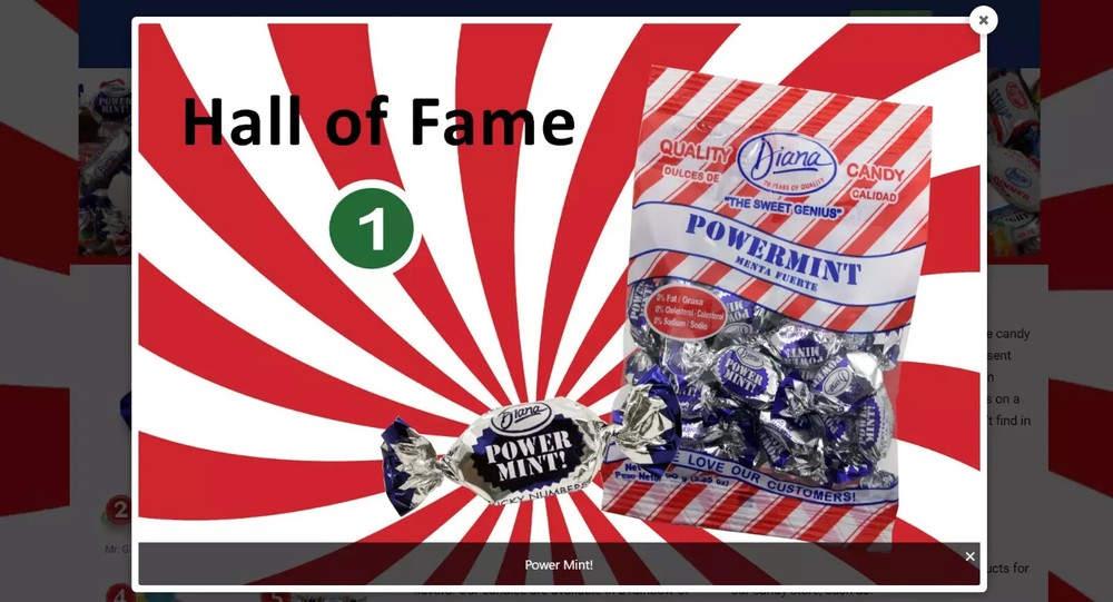 (4 Pack) Diana Power Mints - 3.25oz