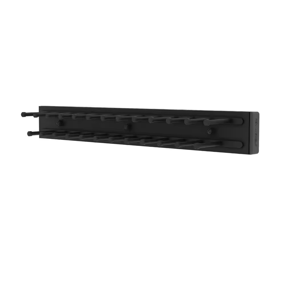 Sliding Tie Rack for Custom Closet Systems