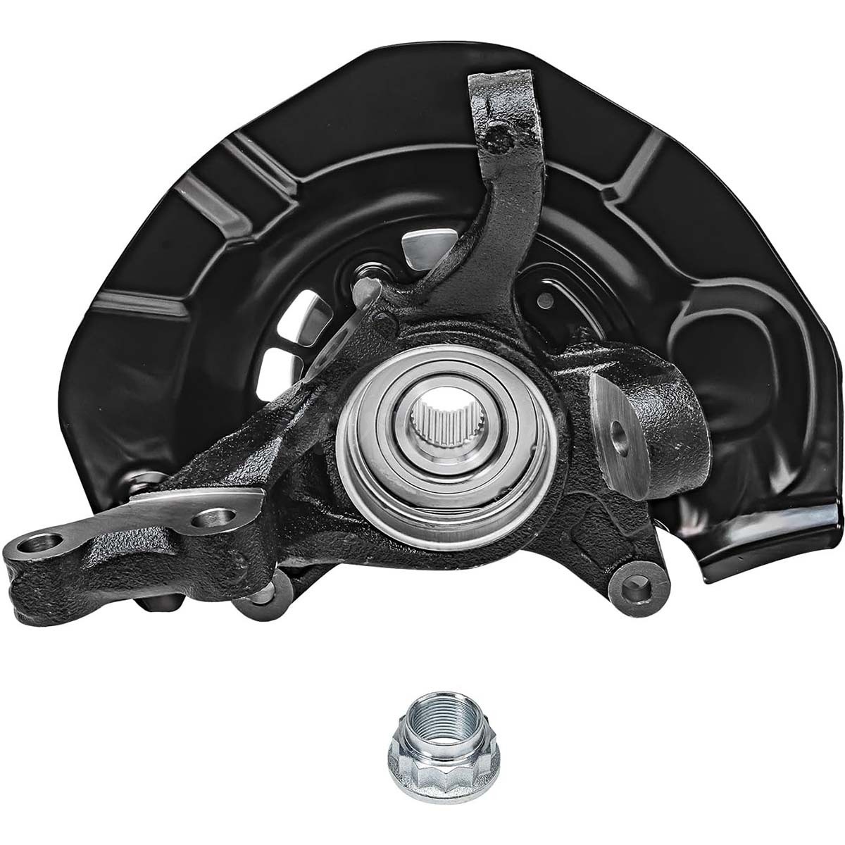 2x Front Wheel Hub Bearing Steering Knuckle Assembly for Toyota Sienna 2004-2010