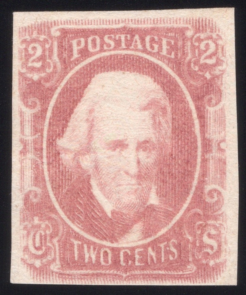 Confederate States, CSA #8 2¢ Brown Red, Mint-OG-NH, Sound!