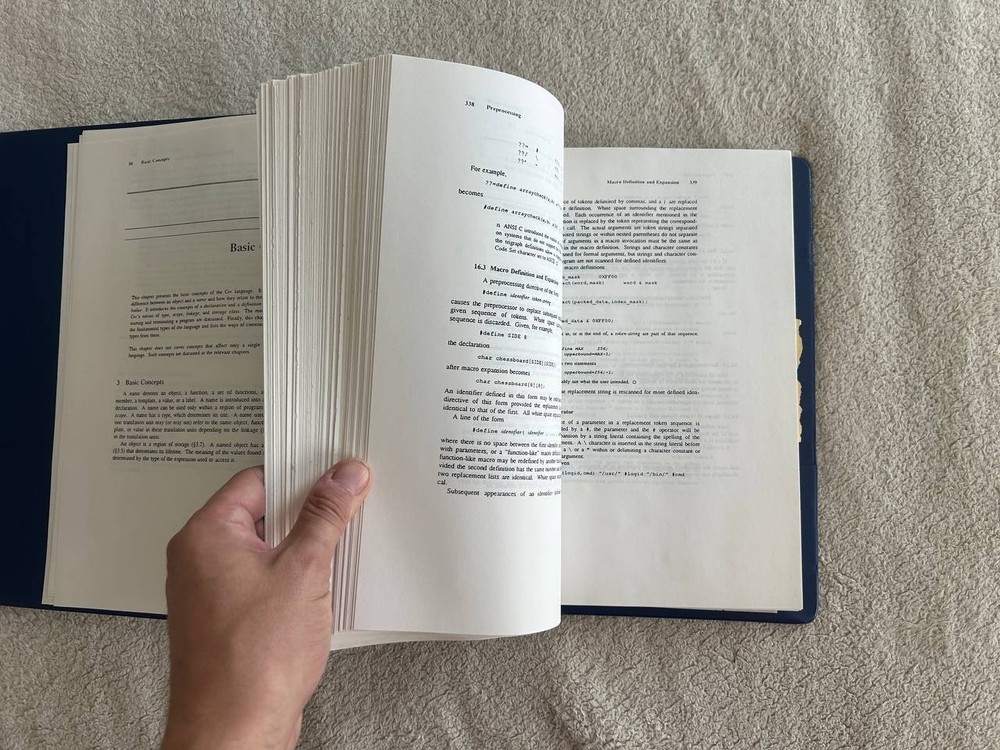 Vintage Apple 1990 C++ Annotated Reference Manual Draft by Bjarne Stroustrup