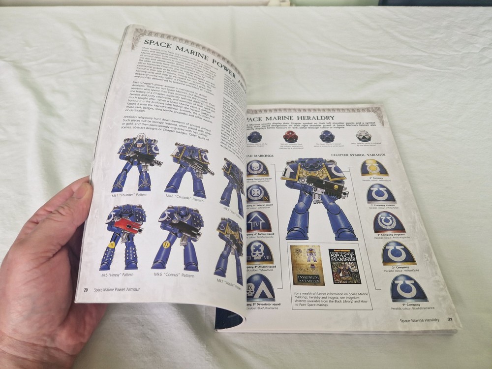 Warhammer 40K SPACE MARINES Codex Softcover 2009 Games Workshop OOP VGC