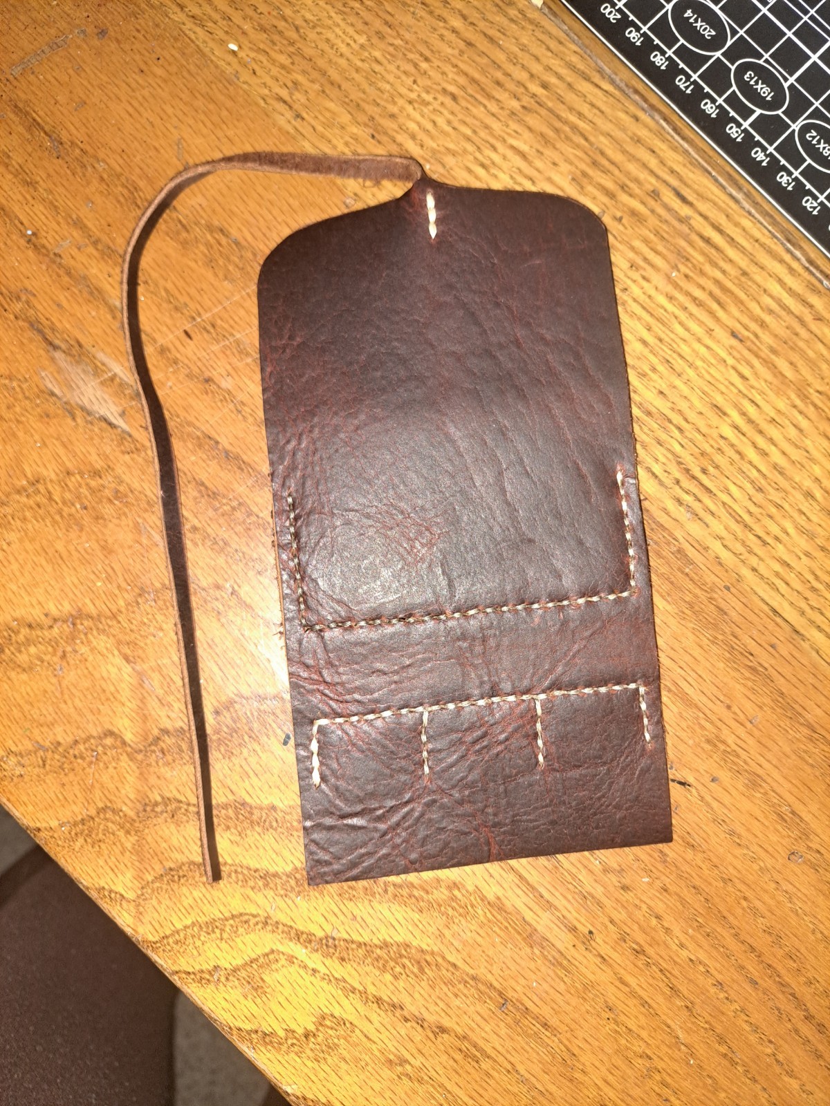 Colonial Style Flint Wallet For Blackpowder Rifles Revolutionary War Fur Trade