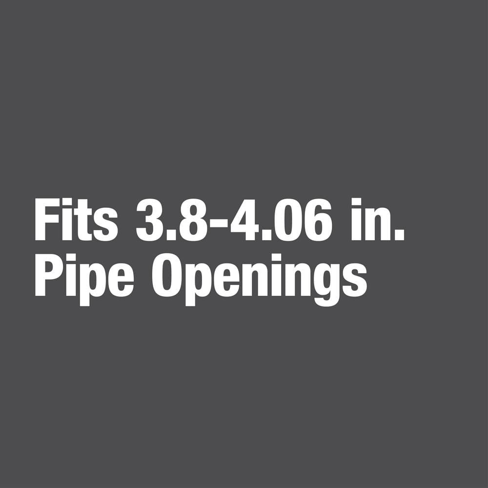 Gripper 4 In. Plastic Mechanical Test Pipe Plug