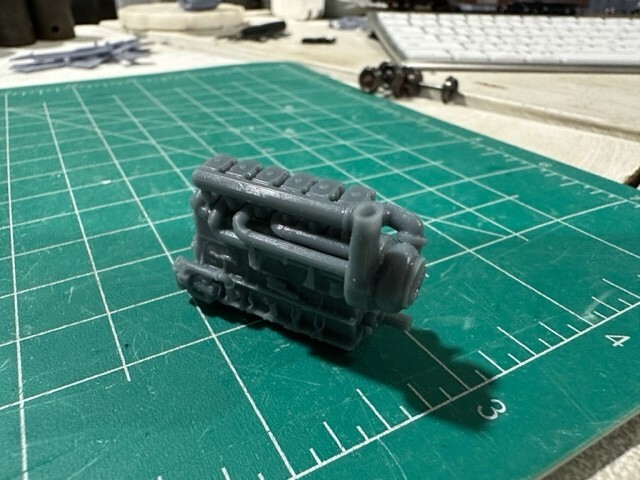 HO scale Baldwin 6 Cyl