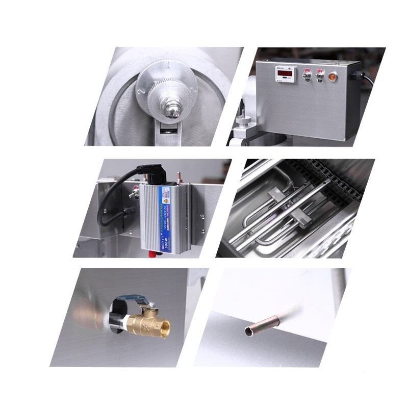 propane Gas Commercial Automatic Donut Maker Doughnut Making Machine