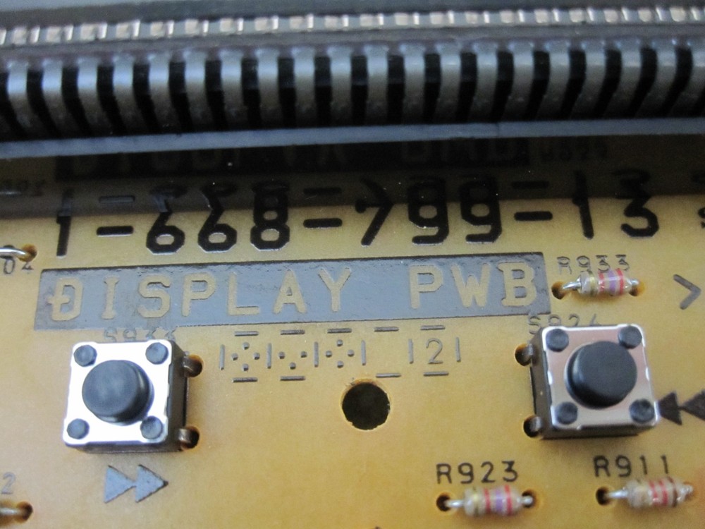 Sony TC-WE425 Cassette Deck Replacement Main Display - Tested Working