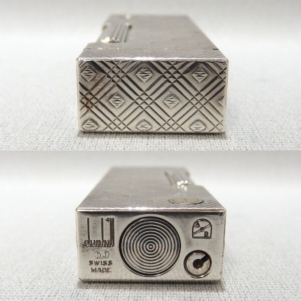 Dunhill Rollagas lighter Silver with box