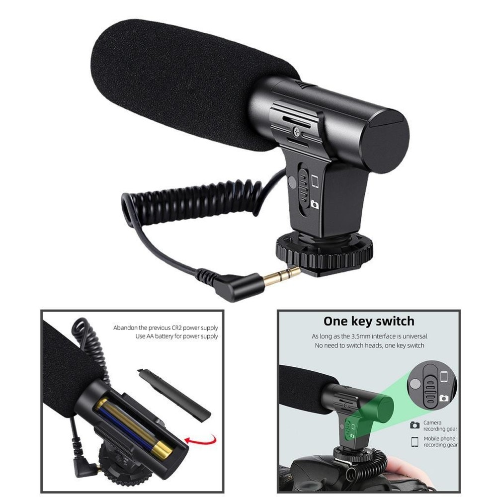 Camera Microphone Easy to Install Professional