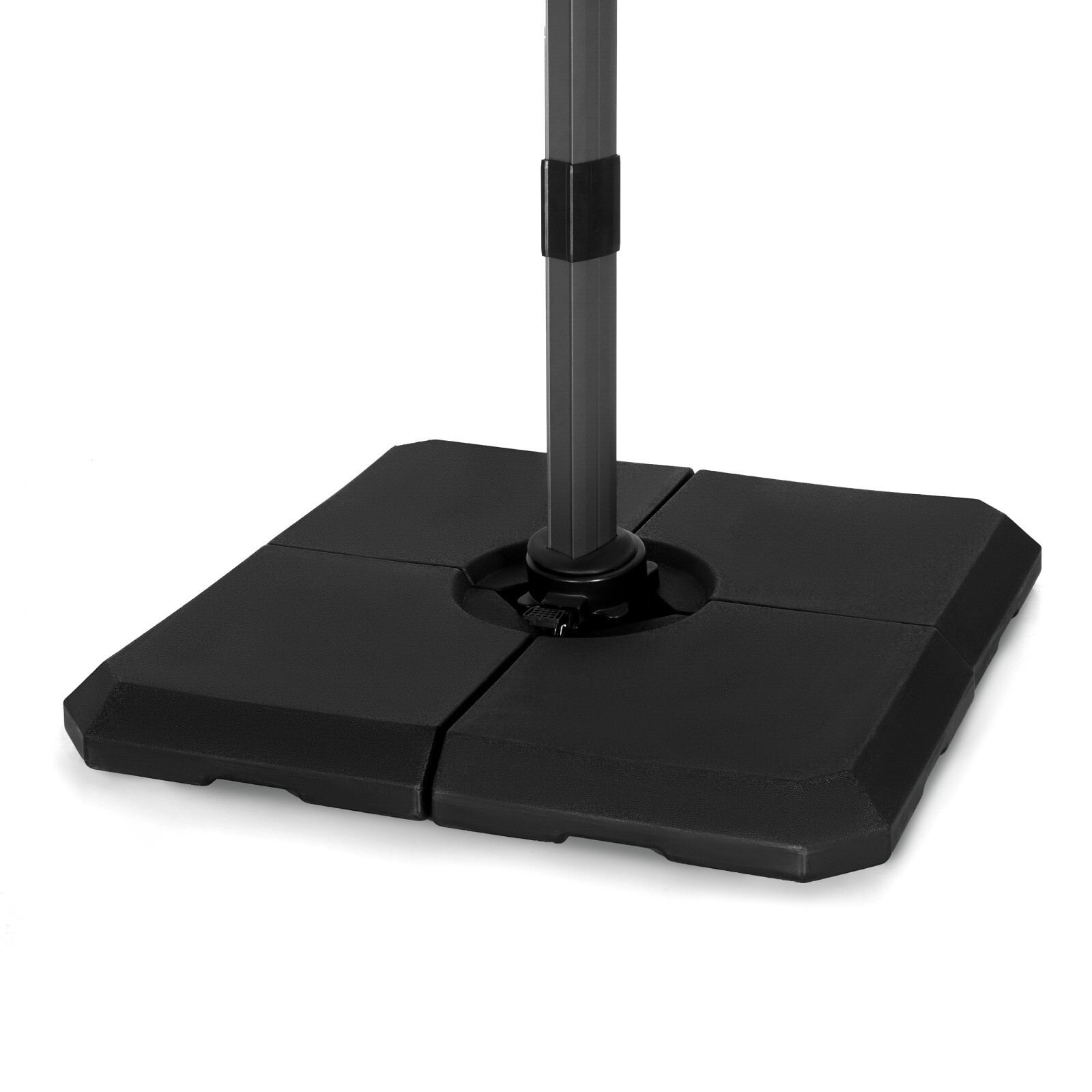317 lbs Cantilever Offset Patio Umbrella Base Weight, Heavy Duty Square Outdoor
