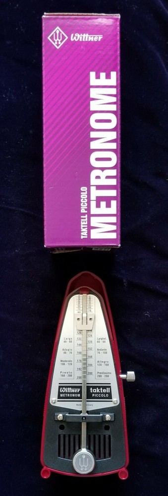 NEW WITTNER TAKTELL PICCOLO METRONOME⚫RUBY